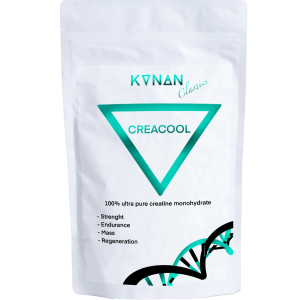 KONAN Sport Nutrition Creacool – čistý, neochutený, 100%, kreatínový nápoj pre nárast sily a výkonu. "Must have" všetkých športovcov KONAN classics