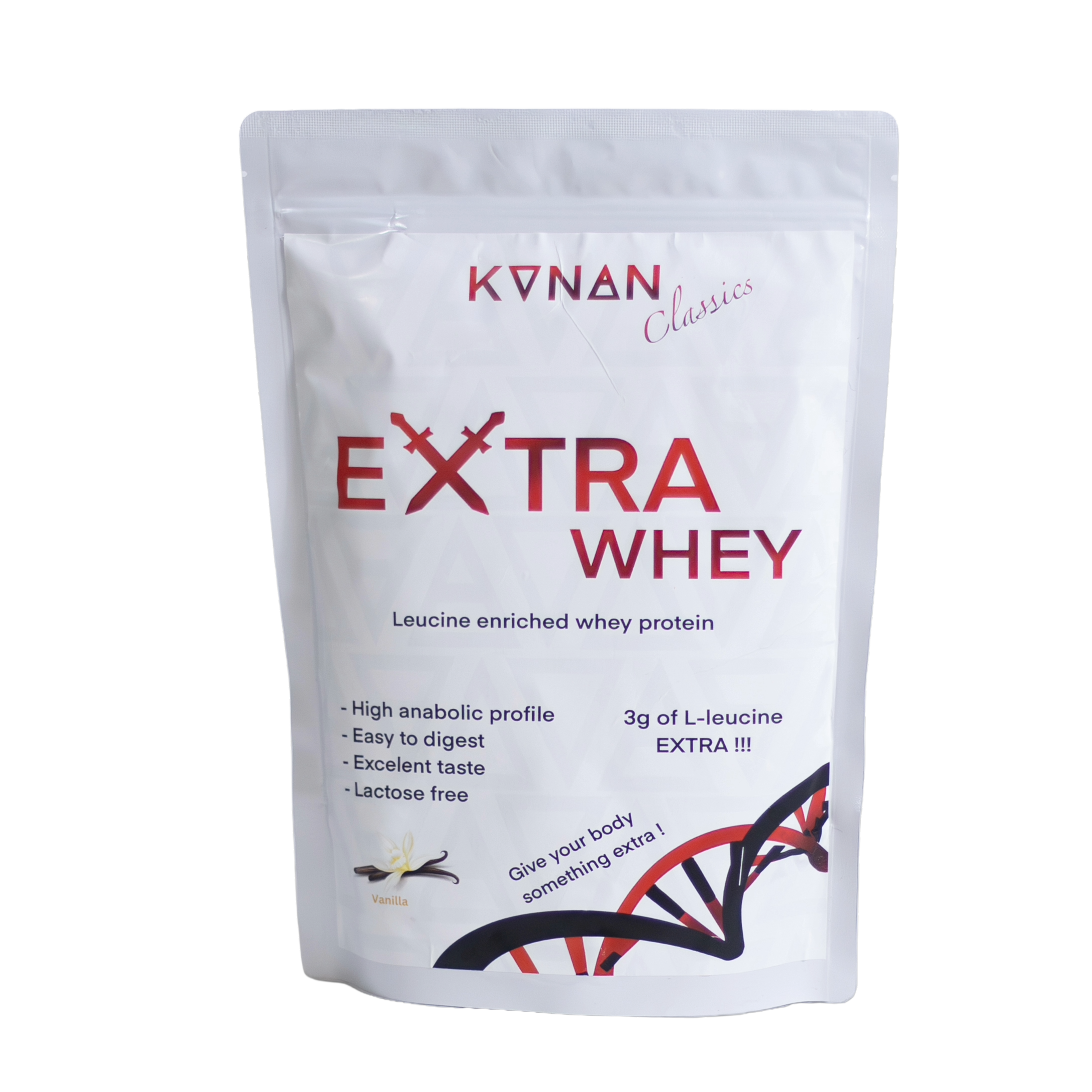 KONAN Extra Whey – kvalitný srvátkový proteín pre rast a regeneráciu svalov